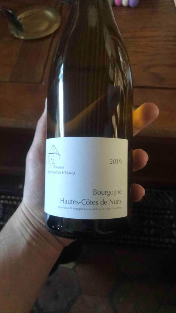 Hautes Côtes De Nuits - Henri Naudin-Ferrand - Claire Naudin -2018