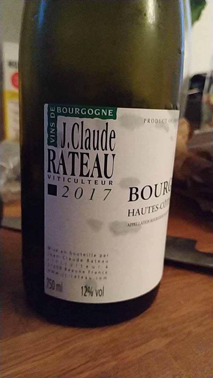 Hautes Côtes de Beaune Blanc - Domaine Jean-Claude Rateau - Amel Nouar et Jean-Claude Rateau 