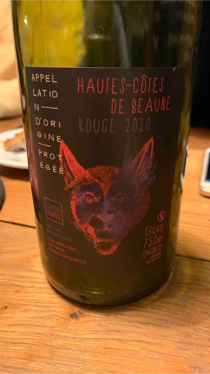 Hautes-Côtes de Beaune (rouge) - Chapuis & Chapuis - Romain & Jean-Guillaume Chapuis 