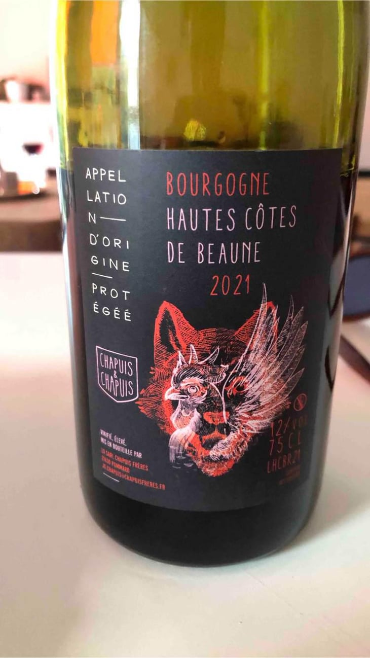Hautes-Côtes de Beaune (rouge) - Chapuis & Chapuis - Romain & Jean-Guillaume Chapuis 