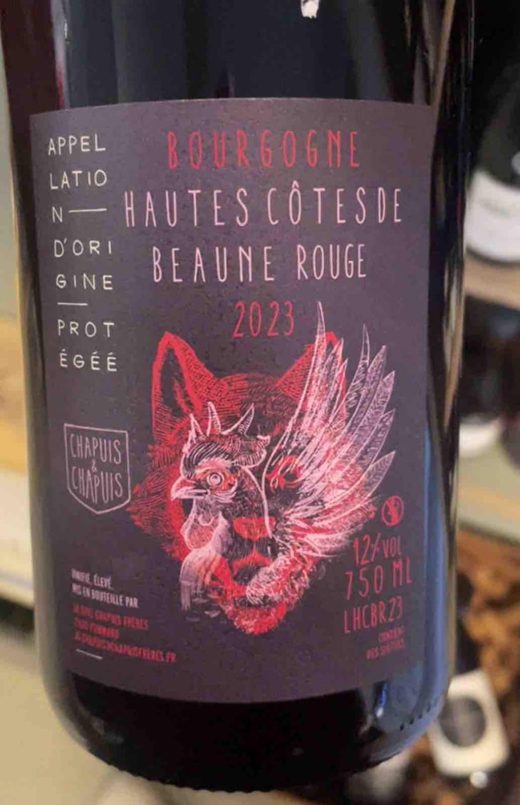 Hautes-Côtes de Beaune (rouge) - Chapuis & Chapuis - Romain & Jean-Guillaume Chapuis 