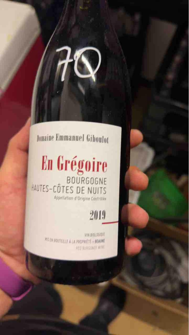 Hautes-Côtes-de-Nuits "En Grégoire" Rouge - Domaine Emmanuel Giboulot - Emmanuel Giboulot 