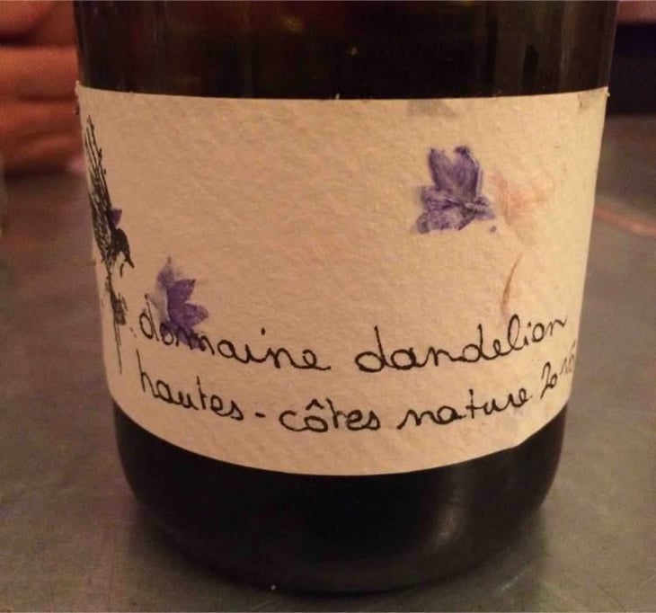 Hautes Côtes Nature - Domaine Dandelion - Morgane Seuillot & Christian Knott 