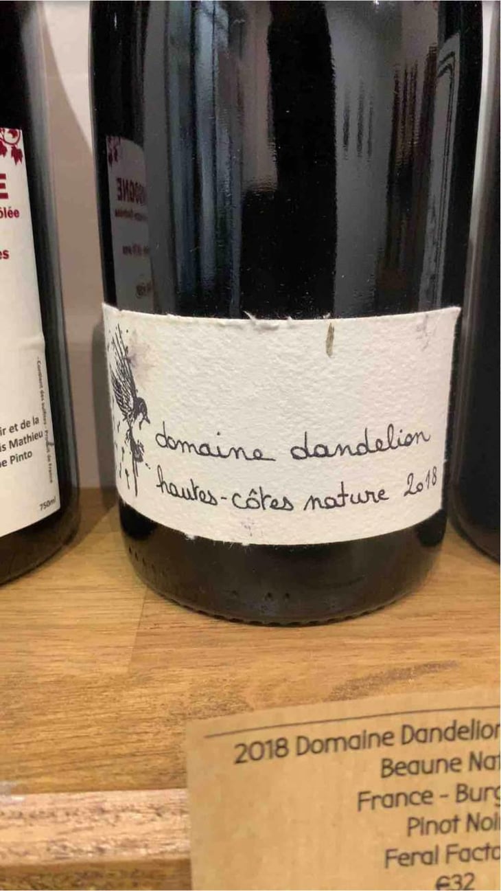 Hautes Côtes Nature - Domaine Dandelion - Morgane Seuillot & Christian Knott 