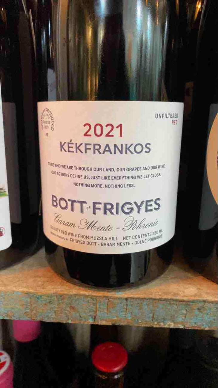 Kékrankos - Bott Frigyes - Bott Frigyes 