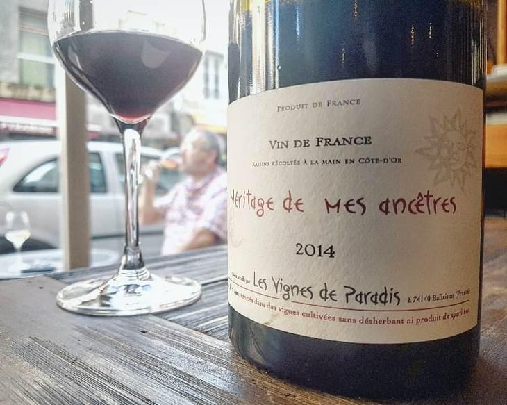 Héritage de Mes Ancêtres Blanc - Les Vignes de Paradis - Dominique Lucas 