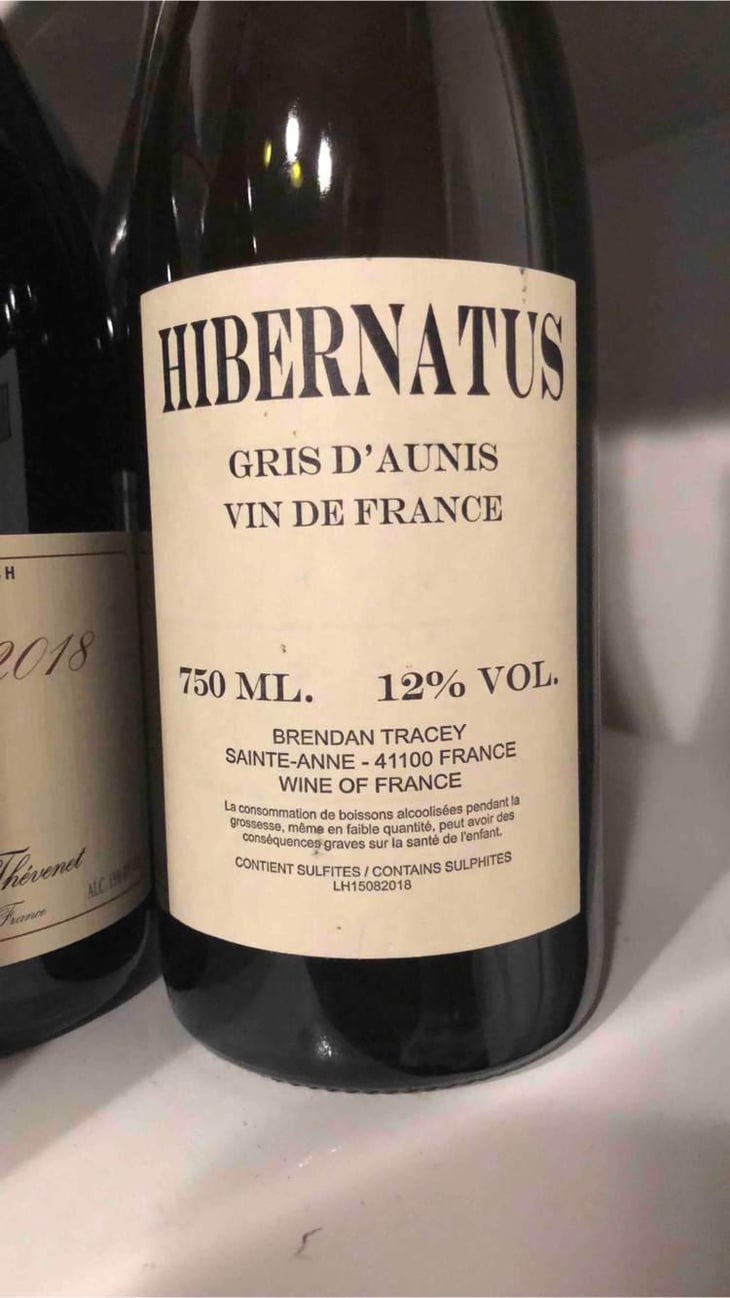Hibernatus - Domaine Le Clocher - Les Vins de Sainte Anne - Brendan & Sean Tracey 
