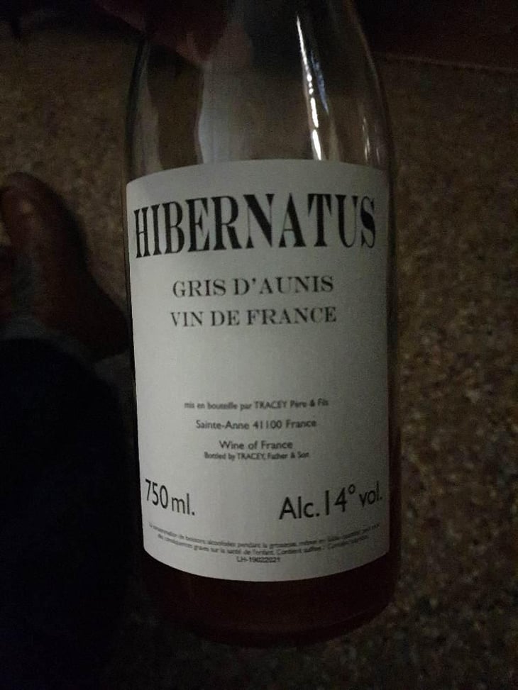 Hibernatus - Domaine Le Clocher - Les Vins de Sainte Anne - Brendan & Sean Tracey 