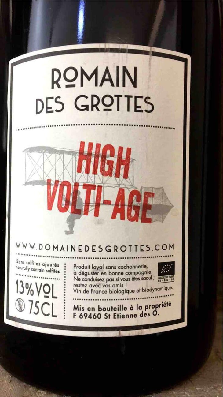 High Volti-Age - Domaine des Grottes - Romain des Grottes 