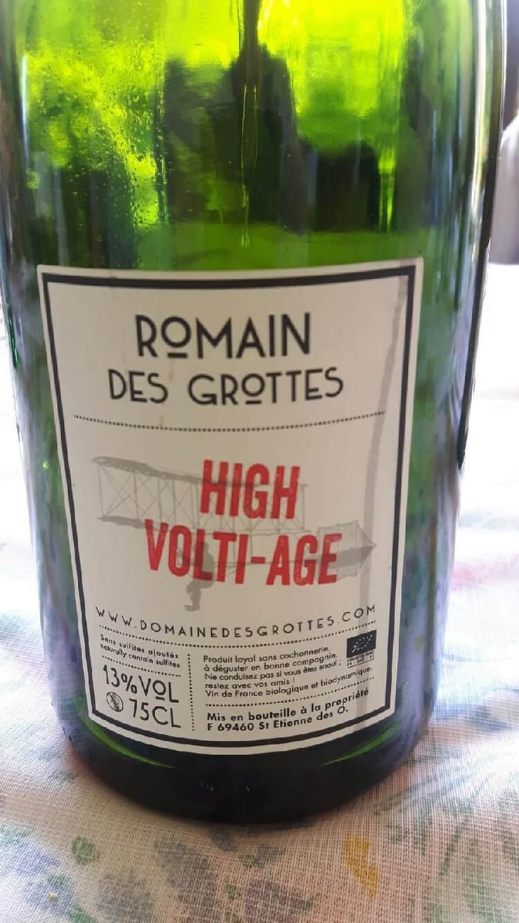 High Volti-Age - Domaine des Grottes - Romain des Grottes 