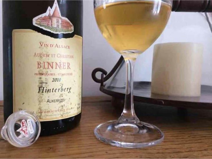 Hinterberg - Auxerrois - Domaine Christian Binner - Christian Binner et son équipe 