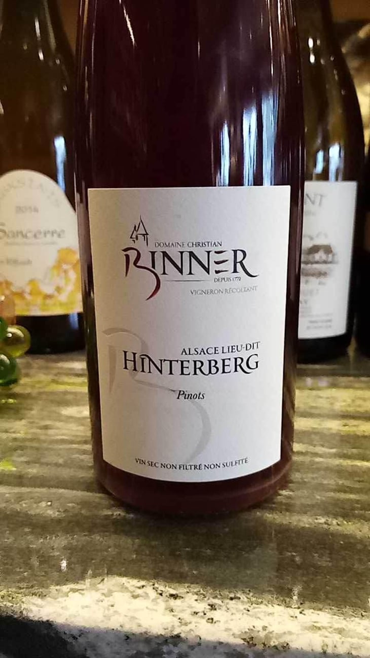 Hinterberg - Pinots - Domaine Christian Binner - Christian Binner et son équipe 
