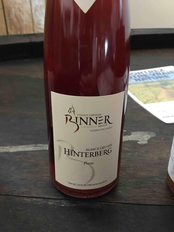 Hinterberg - Pinots - Domaine Christian Binner - Christian Binner et son équipe 