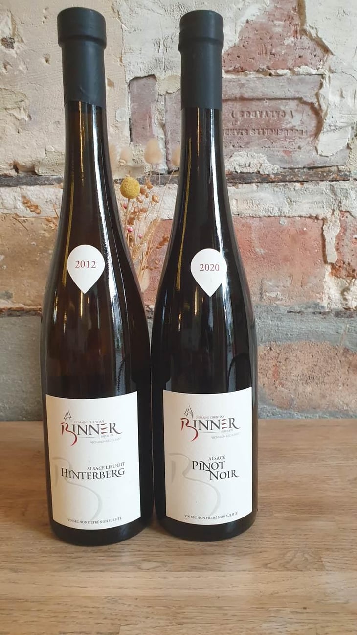 Hinterberg - Riesling 2016 - Domaine Christian Binner - Christian Binner et son équipe -2016