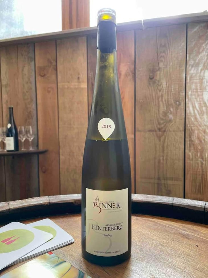 Hinterberg - Riesling 2016 - Domaine Christian Binner - Christian Binner et son équipe -2016
