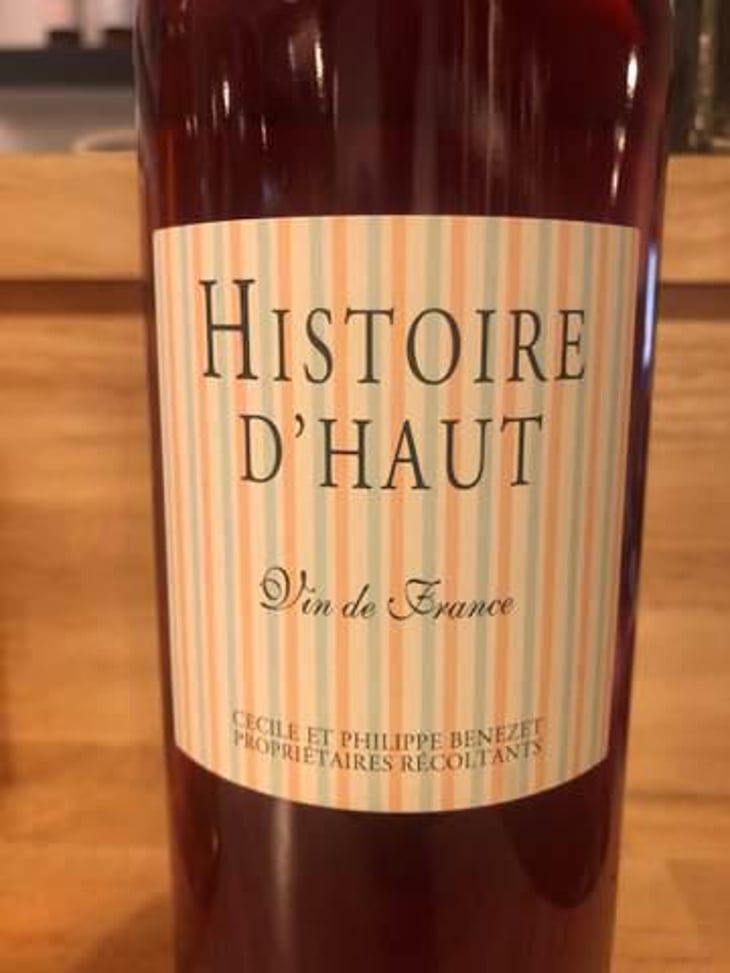 Histoire d'Haut - Domaine Turenne - Philippe & Cécile Bénézet 