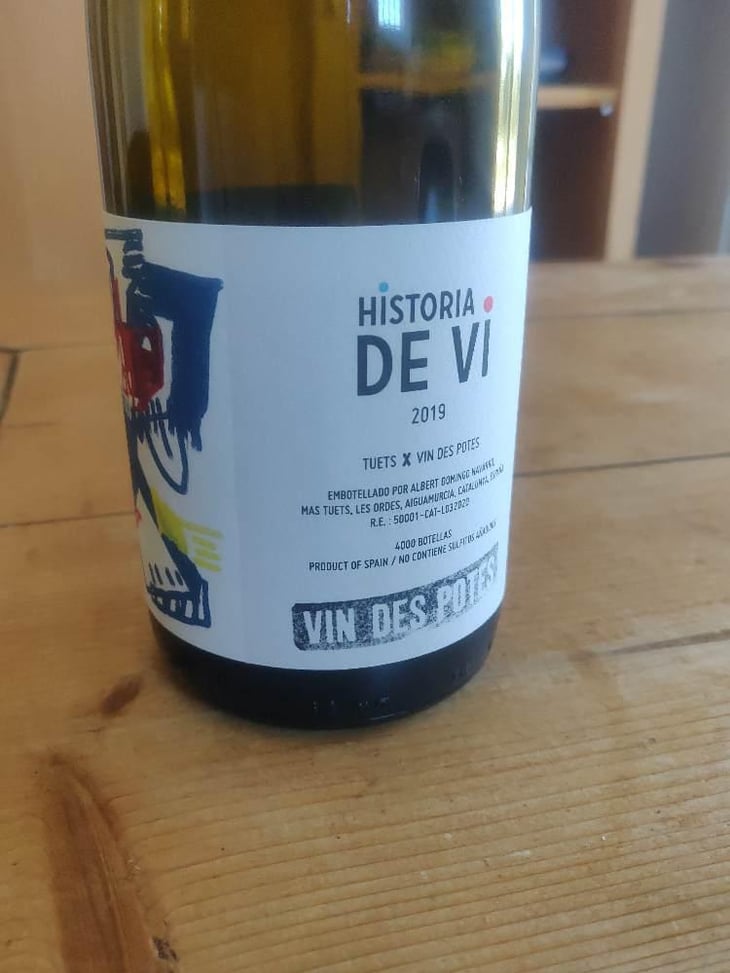 Historia de VI X Tuets - Vin des Potes - Basile Passe 