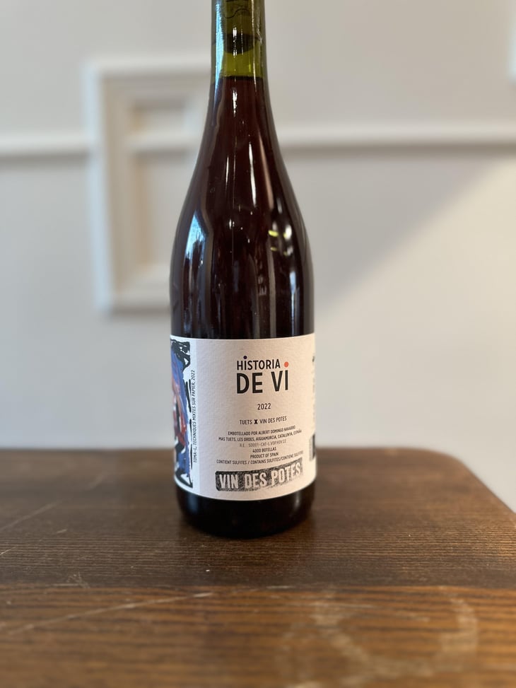 Historia de VI X Tuets - Vin des Potes - Basile Passe 