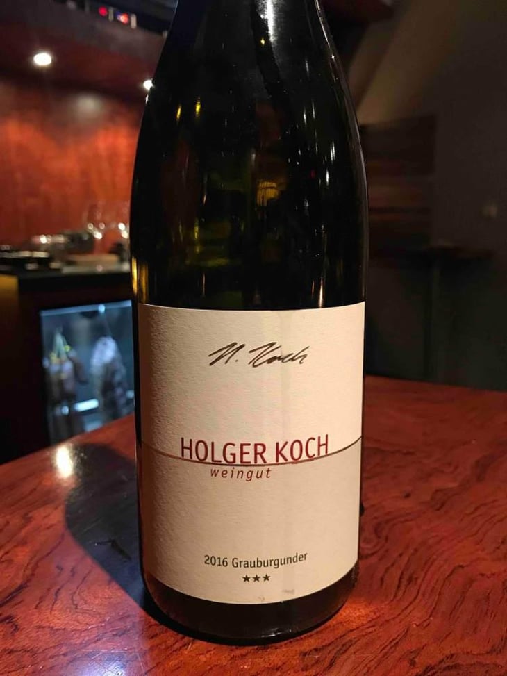 Grauburgunder - Weingut Holger Koch - Holger Koch & Gabrielle Engesser 