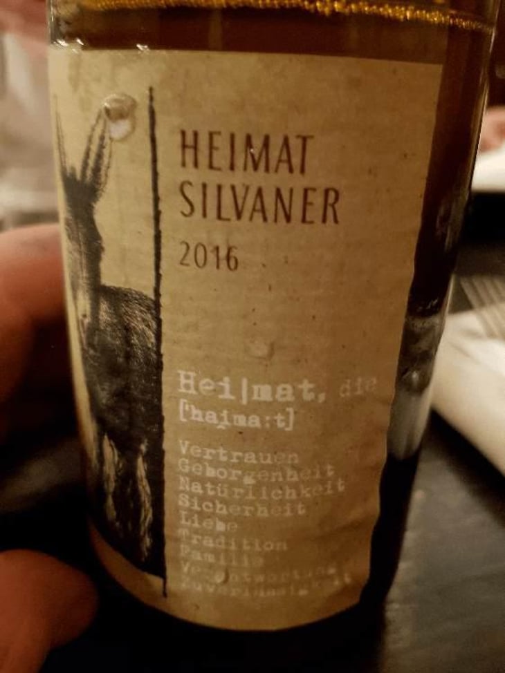 Heimat Silvaner - 2 Naturkinder - Melanie Drese & Michael Völker 