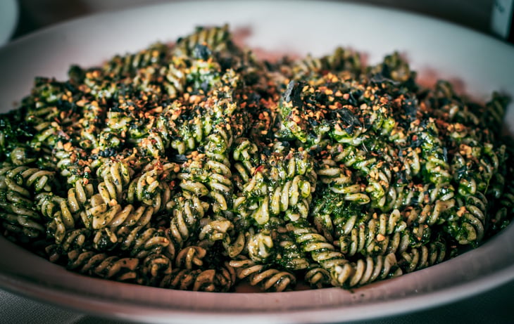 Homemade Pesto Kale With Organic Pasta - Bioristoro La Ginestra - 698552