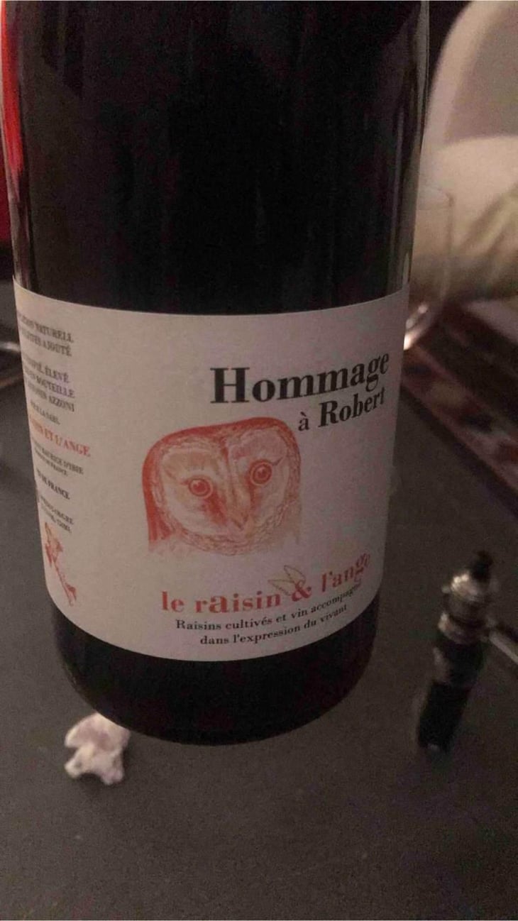 Hommage à Robert (label 1 before 2015) - Le Raisin et l'Ange - Gilles & Antonin Azzoni 