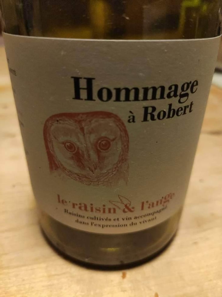 Hommage à Robert (label 1 before 2015) - Le Raisin et l'Ange - Gilles & Antonin Azzoni 