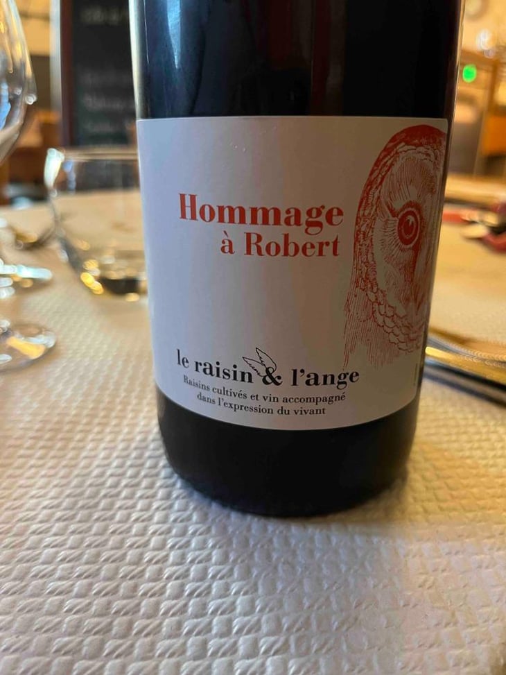 Hommage à Robert (label 2 after 2015) - Le Raisin et l'Ange - Gilles & Antonin Azzoni 