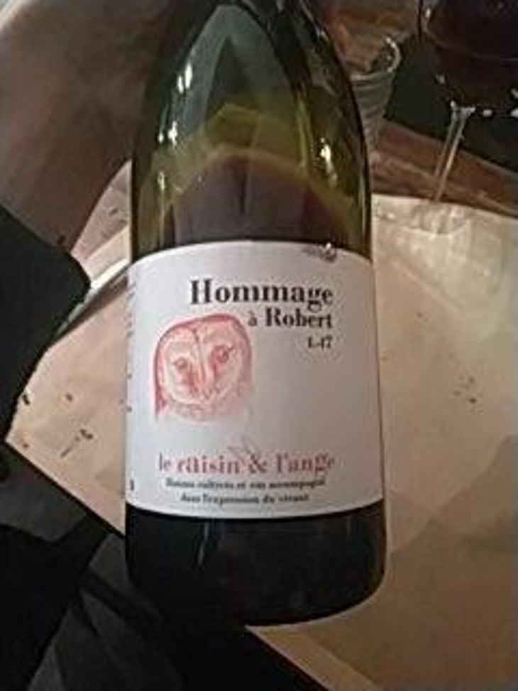 Hommage à Robert (label 2 after 2015) - Le Raisin et l'Ange - Gilles & Antonin Azzoni 