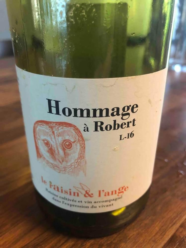 Hommage à Robert (label 2 after 2015) - Le Raisin et l'Ange - Gilles & Antonin Azzoni 