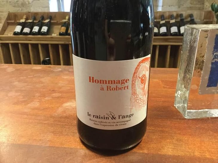Hommage à Robert (label 2 after 2015) - Le Raisin et l'Ange - Gilles & Antonin Azzoni 