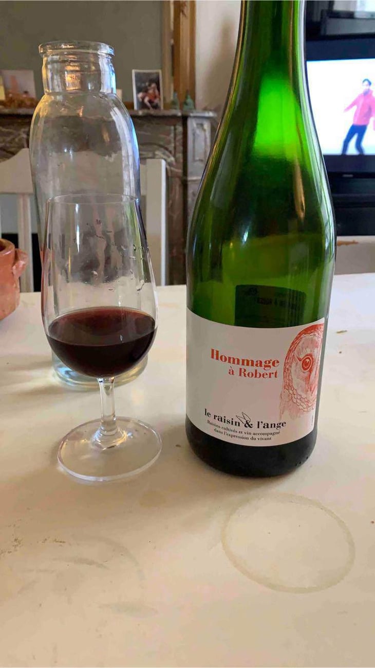 Hommage à Robert (label 2 after 2015) - Le Raisin et l'Ange - Gilles & Antonin Azzoni 