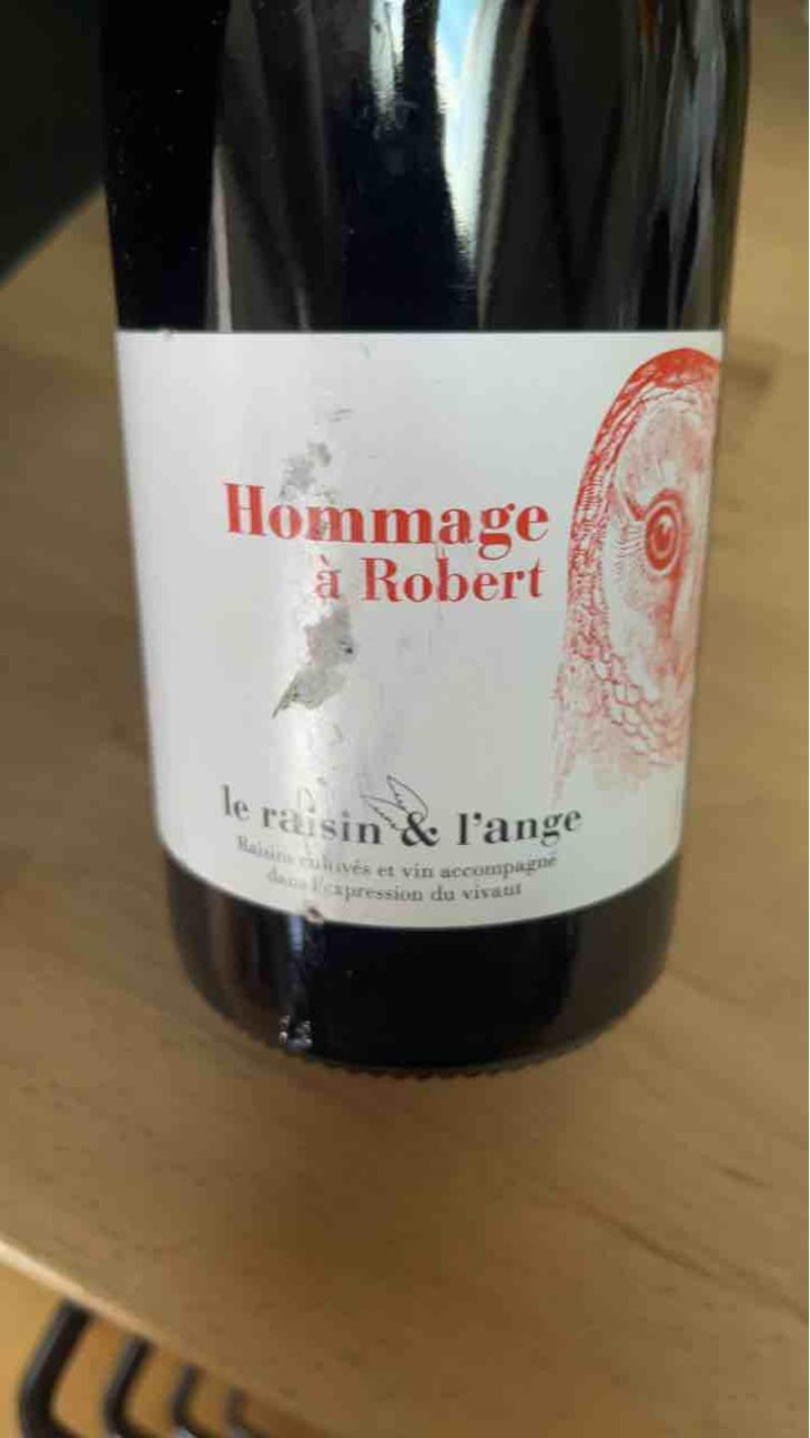 Hommage à Robert (label 2 after 2015) - Le Raisin et l'Ange - Gilles & Antonin Azzoni 