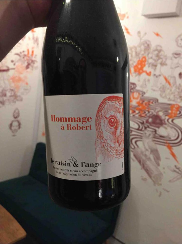 Hommage à Robert (label 2 after 2015) - Le Raisin et l'Ange - Gilles & Antonin Azzoni 