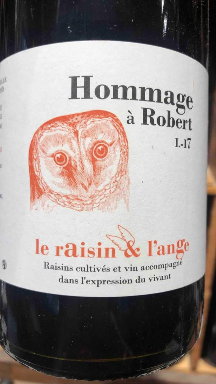 Hommage à Robert (label 2 after 2015) - Le Raisin et l'Ange - Gilles & Antonin Azzoni 