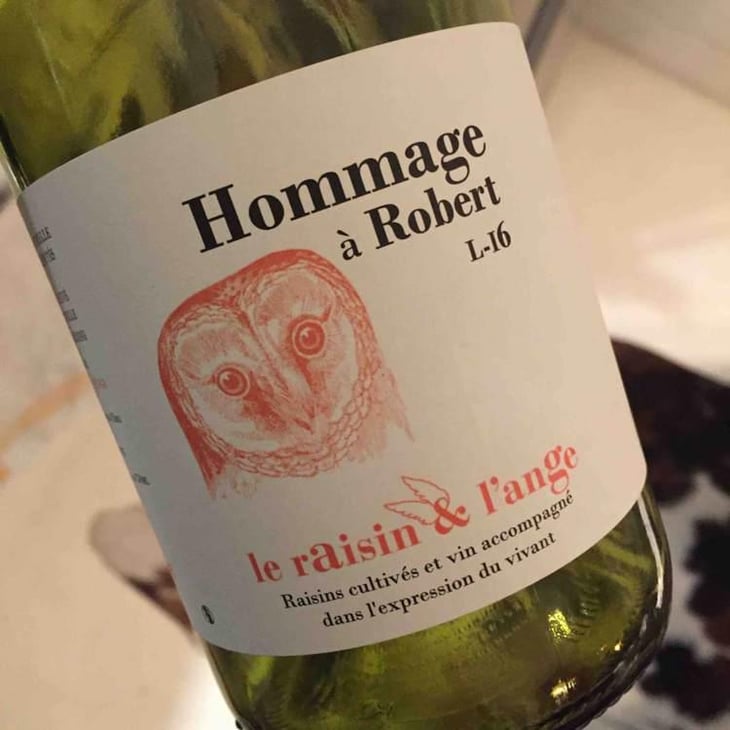 Hommage à Robert (label 2 after 2015) - Le Raisin et l'Ange - Gilles & Antonin Azzoni 