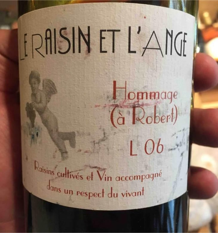 Hommage à Robert (label 2 after 2015) - Le Raisin et l'Ange - Gilles & Antonin Azzoni 
