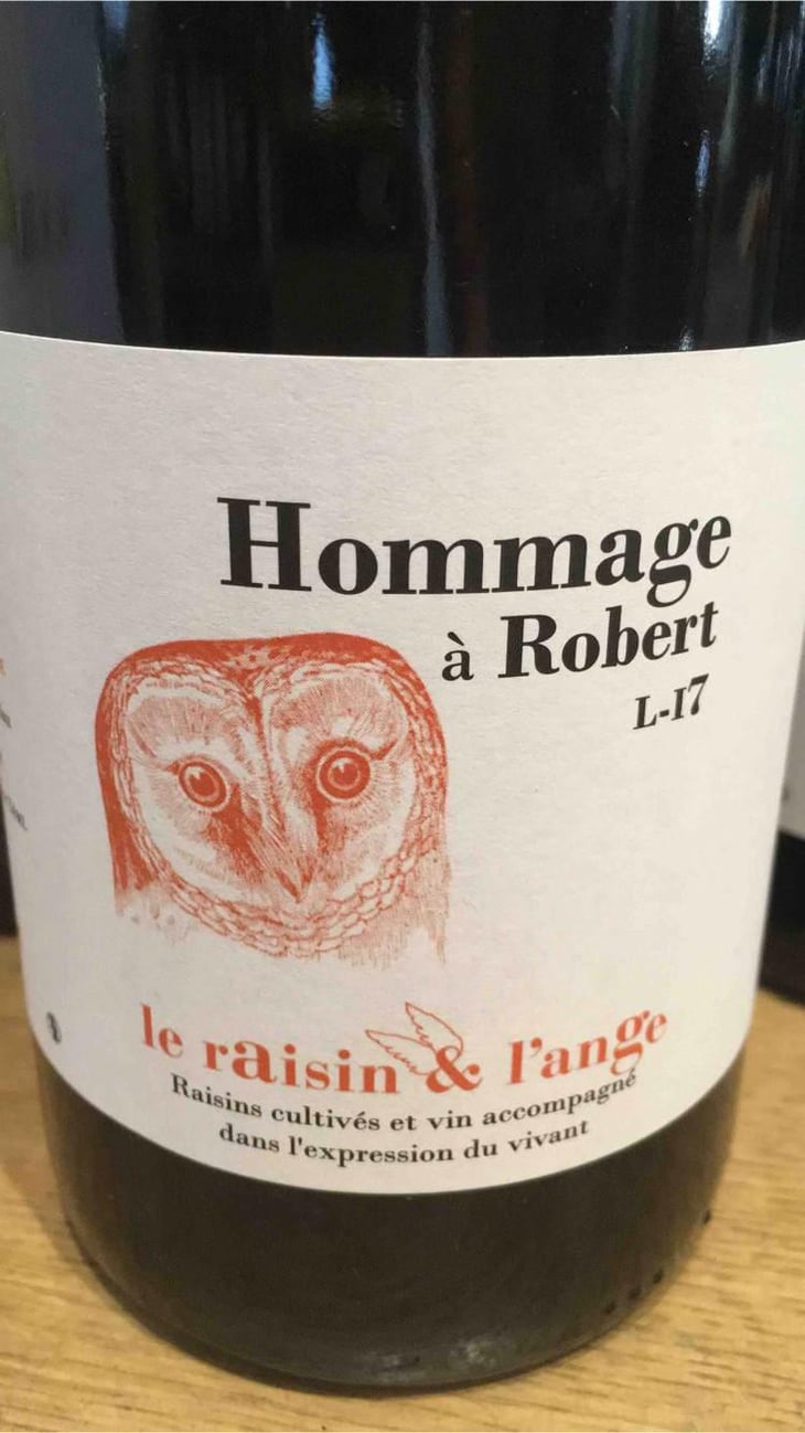 Hommage à Robert (label 2 after 2015) - Le Raisin et l'Ange - Gilles & Antonin Azzoni 