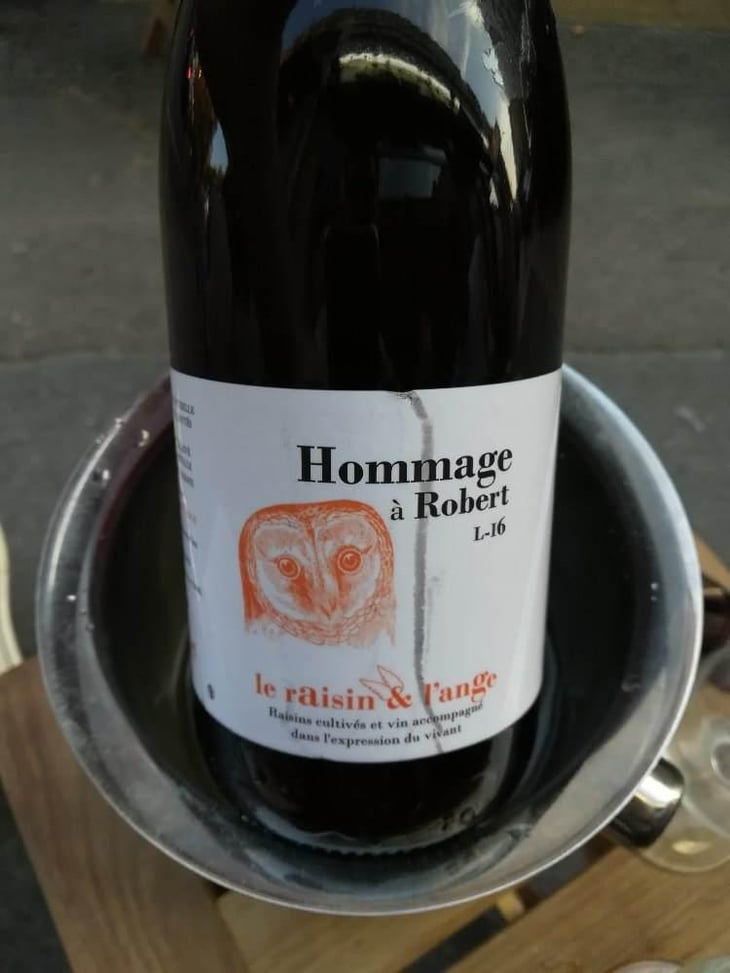 Hommage à Robert (label 2 after 2015) - Le Raisin et l'Ange - Gilles & Antonin Azzoni 