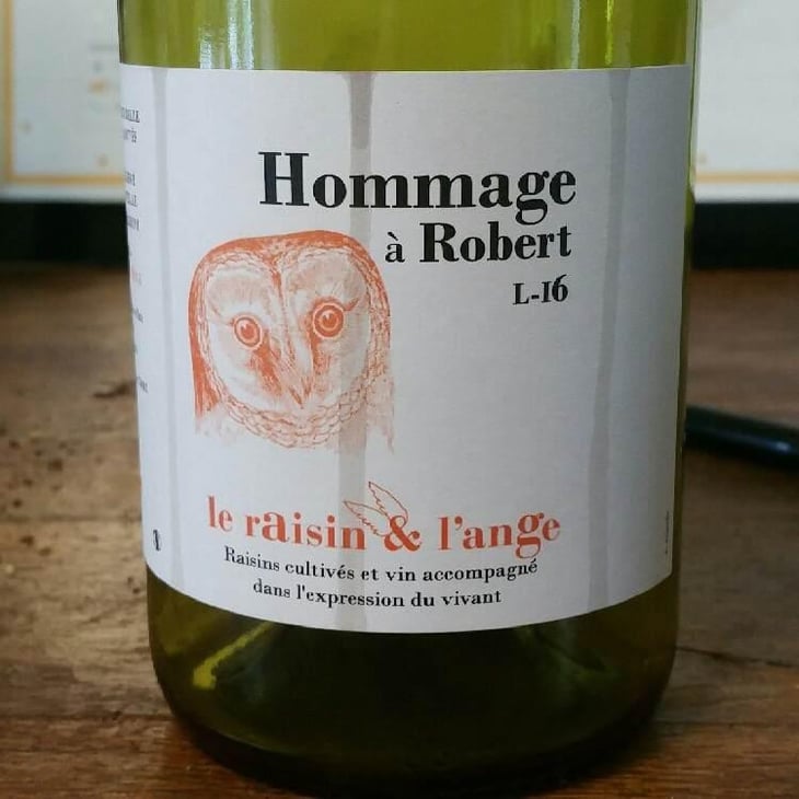 Hommage à Robert (label 2 after 2015) - Le Raisin et l'Ange - Gilles & Antonin Azzoni 