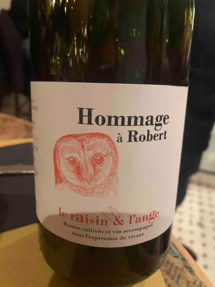 Hommage à Robert (label 2 after 2015) - Le Raisin et l'Ange - Gilles & Antonin Azzoni 