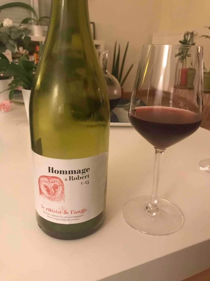 Hommage à Robert (label 2 after 2015) - Le Raisin et l'Ange - Gilles & Antonin Azzoni 
