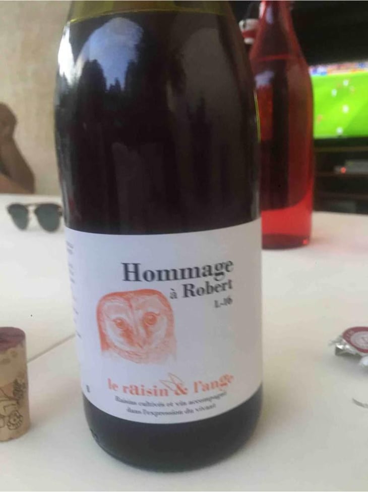 Hommage à Robert (label 2 after 2015) - Le Raisin et l'Ange - Gilles & Antonin Azzoni 