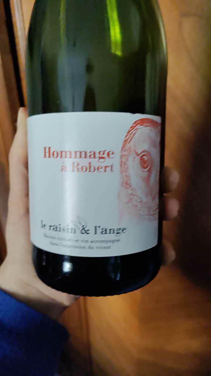 Hommage à Robert (label 2 after 2015) - Le Raisin et l'Ange - Gilles & Antonin Azzoni 