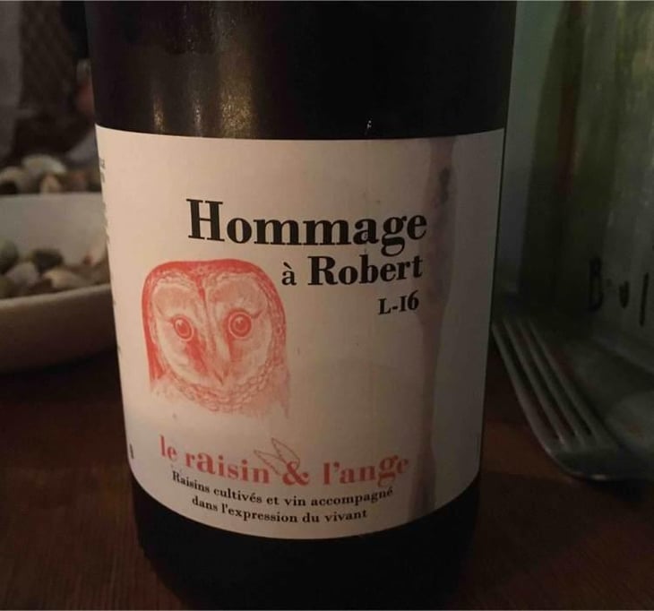 Hommage à Robert (label 2 after 2015) - Le Raisin et l'Ange - Gilles & Antonin Azzoni 