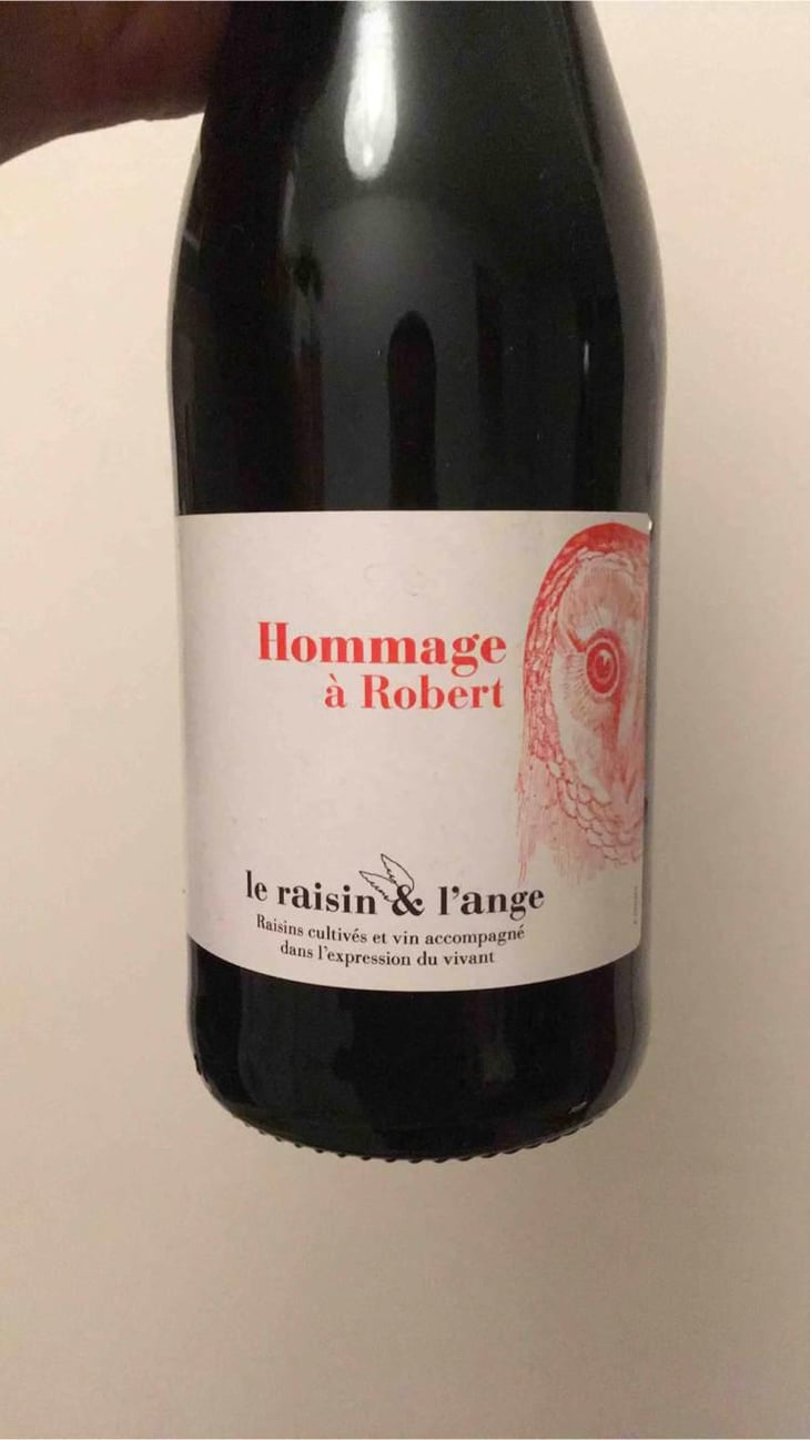 Hommage à Robert (label 2 after 2015) - Le Raisin et l'Ange - Gilles & Antonin Azzoni 