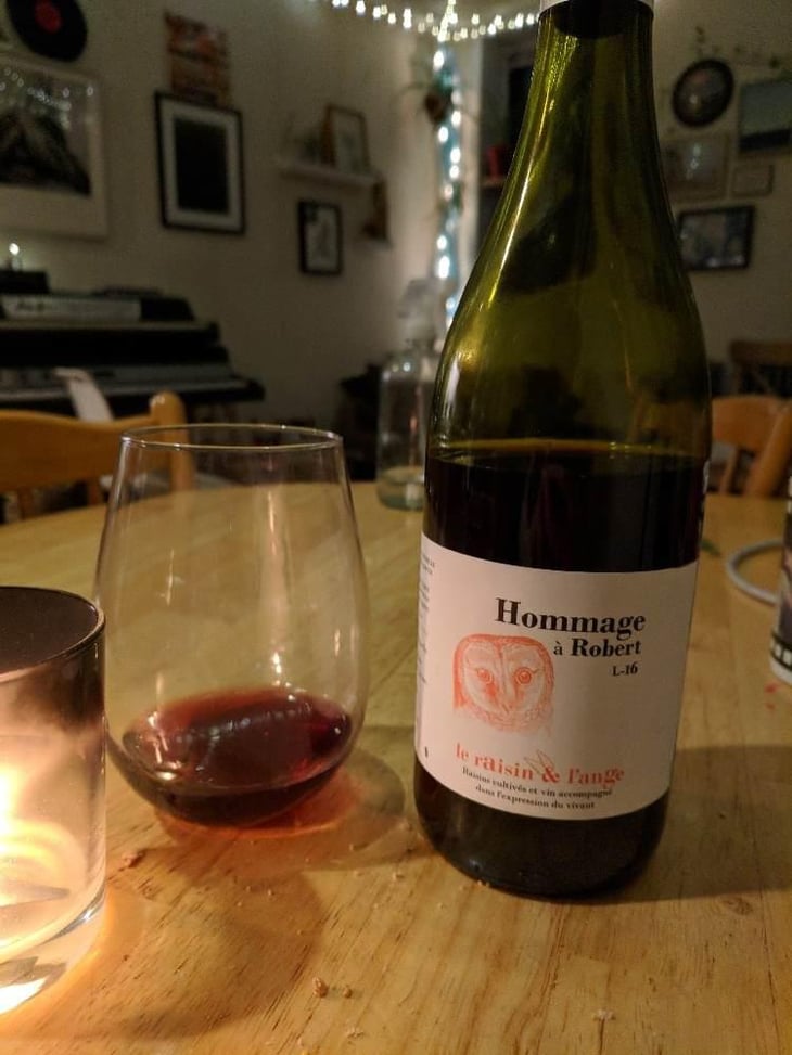 Hommage à Robert (label 2 after 2015) - Le Raisin et l'Ange - Gilles & Antonin Azzoni 