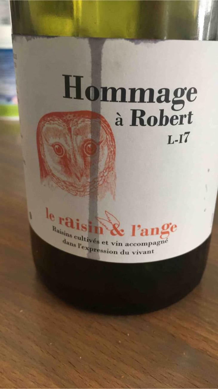 Hommage à Robert (label 2 after 2015) - Le Raisin et l'Ange - Gilles & Antonin Azzoni 
