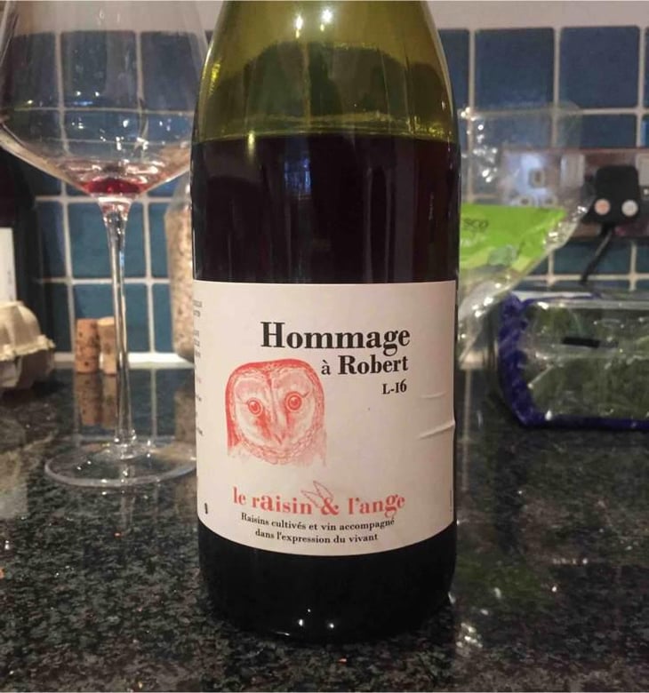 Hommage à Robert (label 2 after 2015) - Le Raisin et l'Ange - Gilles & Antonin Azzoni 