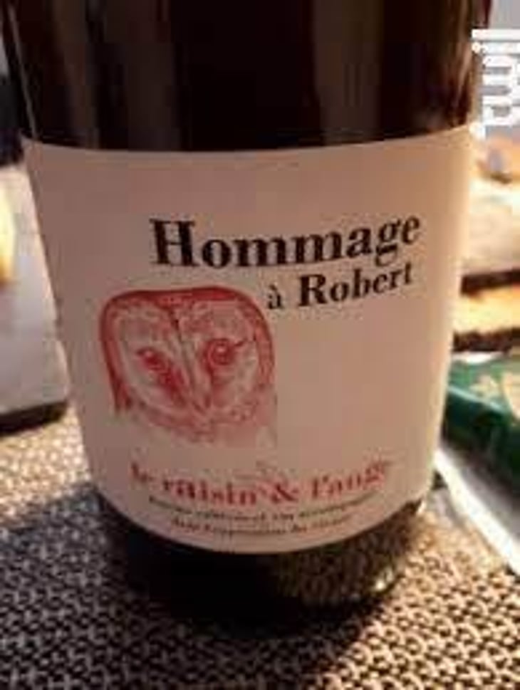 Hommage à Robert (label 2 after 2015) - Le Raisin et l'Ange - Gilles & Antonin Azzoni 